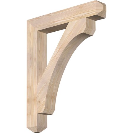 Ekena Millwork Legacy Craftsman Smooth Bracket, Douglas Fir, 5 1/2"W x 36"D x 44"H BKT06X36X44LEC04SDF